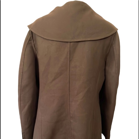 Talbots Petites 100% Wool Chocolate Brown Women’s Career Blazer Jacket Size 10 - Picture 5 of 16